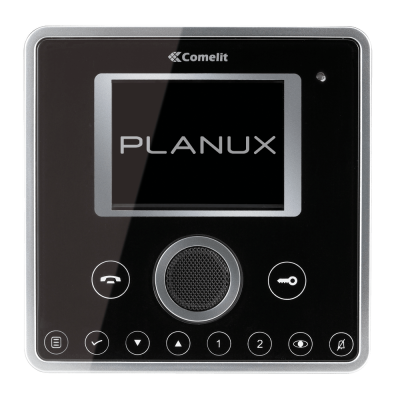 Монитор IP-домофона Comelit Planux VIP черный.